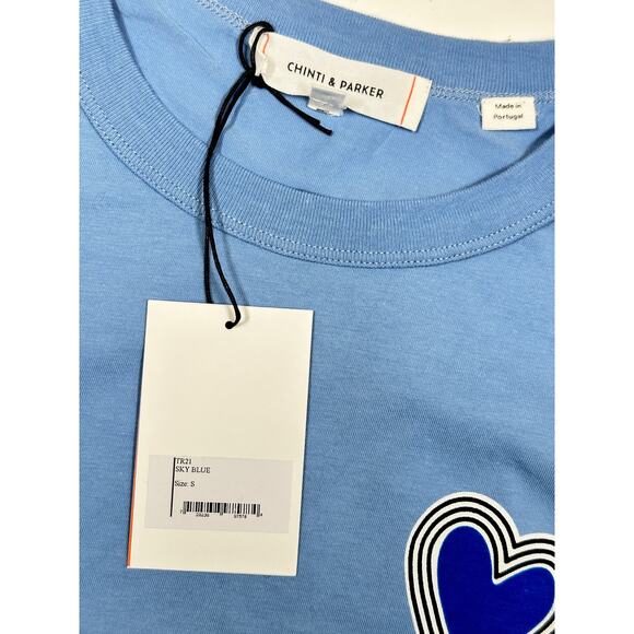 Chinti and Parker Graphic Print Crew Neck T-Shirt Size S - Picture 6 of 8